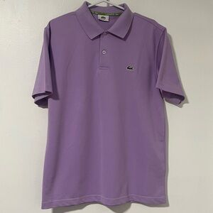 Vintage Lacoste Men’s Polo Tee Size Large in Lavender